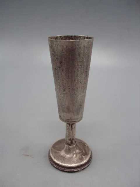 Рюмка стопка серебро 84 проба ПІ или III вес 35,81 г высота 9,1 см, диаметр 2,6 см №14318 Ціна