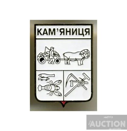 фото, значок геральдика  Кам'яниця  / Закарпатська область / .