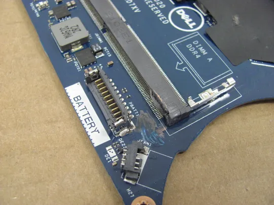 863-4 материнська плата FDW50 LA-J381P SRGKV i7-10610U для Dell Latitude 5510  оригінал Характеристики