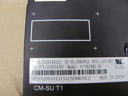 666-20 клавіатура робоча з підсвічуванням 5N20V44203  для Lenovo Thinkpad T14 Gen 1 2 оригінал Недорого
