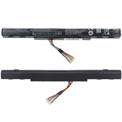 фото, Батарея для ноутбука ACER AL15A32 (F5-572G, V3-575G, E5-574G) 14.8V 1800mAh 27Wh Black