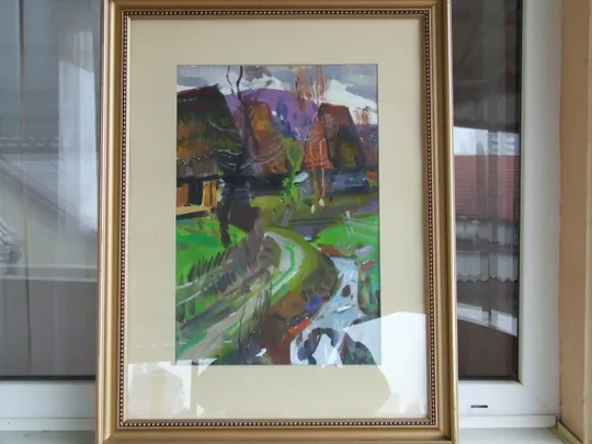 Закарпатская школа  Шутев И   раз.  85х70 см.     также много другого. в Україні