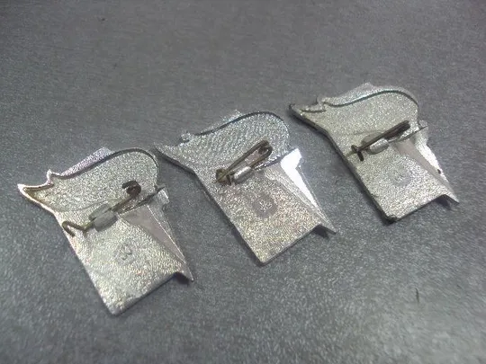 знак факел  50 лет 3 съезд рксм  лот 3 шт №5416 Продаж