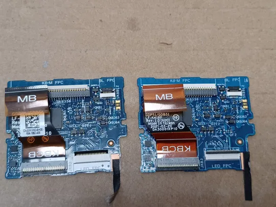 Купити номер1052-8 плата підключення клавіатури FDQ50\FDC55 LS-H822P зі шлейфом 0XKVNG LF-K416P для Dell XPS 15 9500 9510 PRECISION 5550 5560 оригінал