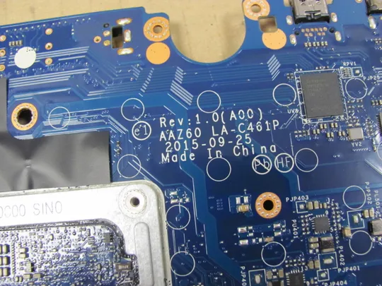 691-36 материнська плата AAZ60 LA-C461P SR2F0  i5-6300U для Dell Latitude E7470 7470 оригінал Характеристики