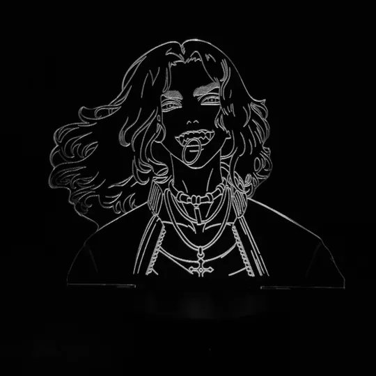 Акриловий світильник-нічник Кейсуке Бадзі (Keisuke Baji) білий tty-n000568 Ціна