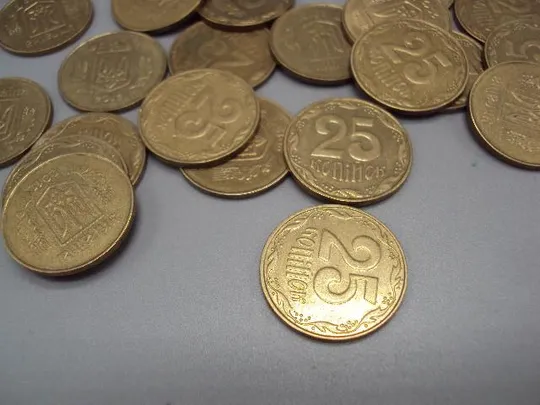 Купити монета украина 25 копеек 2012 лот 46 шт №14986А