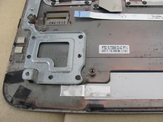 441-5 Кришка панель палмрест тачпад 665999-001  604RN02001 для  HP Pavilion DV7 DV7-6000 оригінал в Україні