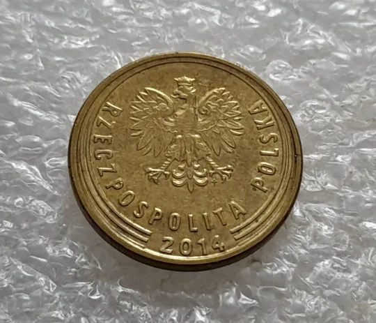 Купити (6868) 2 грош Польщі 2014 новий тип (2 гроша Польща, Польша, Polska)