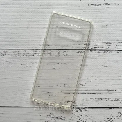 фото, Чохол Samsung N950F Galaxy Note 8 для телефона силіконовий Прозорий