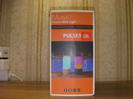Портативна Bluetooth Колонка / Акустична Система JBL Pulse 3 Black (JBLPULSE3BLKEU) + 8ГБ SDHC Карта Пам&#039;яті Ціна