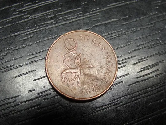 50 оре Норвегія 1998 Ціна