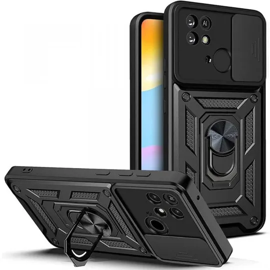 Ударопрочный чехол Camshield Serge Ring для Xiaomi Redmi 10C Ціна
