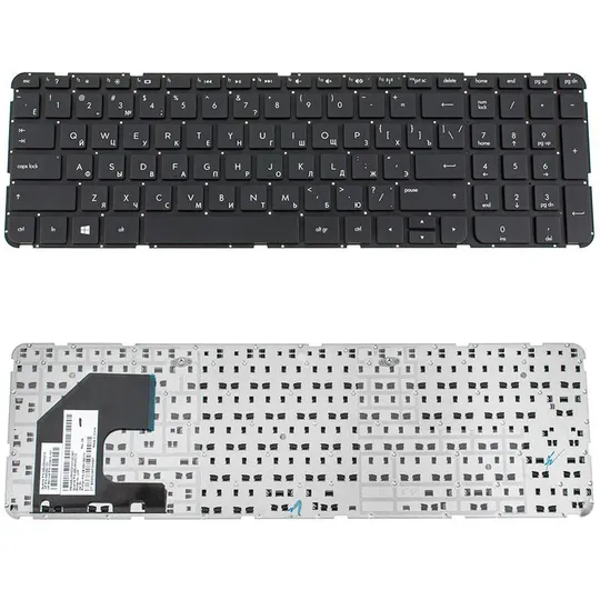 Купити Клавіатура для ноутбука HP (Pavilion: 15-B, 15T-B, 15Z-B series) rus, black, без фрейма