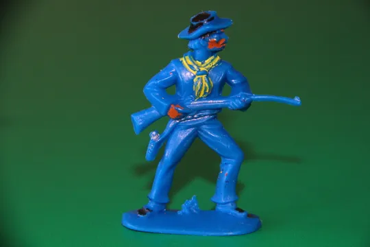 КОВБОЙ ЩО ЙДЕ З РУШНИЦЕЮ 55-60мм  JEAN HÖFLER ФРГ Ціна