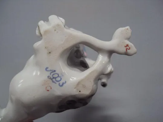 Фигура фарфор статуэтка ЛФЗ Мальвина и Артемон сказка Буратино и золотой ключик 11,5 см №14518 Характеристики