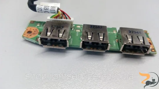 Додаткова плата, USB роз'єм, для ноутбука Fujitsu LifeBook E8310, 6050A2127701, б/в Ціна