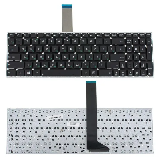 Купити Клавіатура для ноутбука ASUS (X501, X550, X552, X750 series) rus, black, без фрейма, з кріпленнями