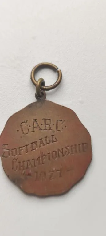 Купити 1927 год нечастая медаль Чемпионат по софтболлу США, хорошее состояние sb546