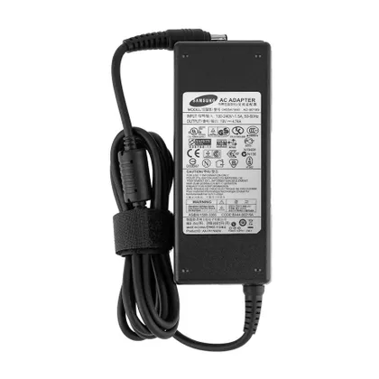 фото, Оригінальний блок живлення для ноутбука SAMSUNG 19V, 4.74A, 90W, 5.5*3.0-PIN, black (без кабеля)