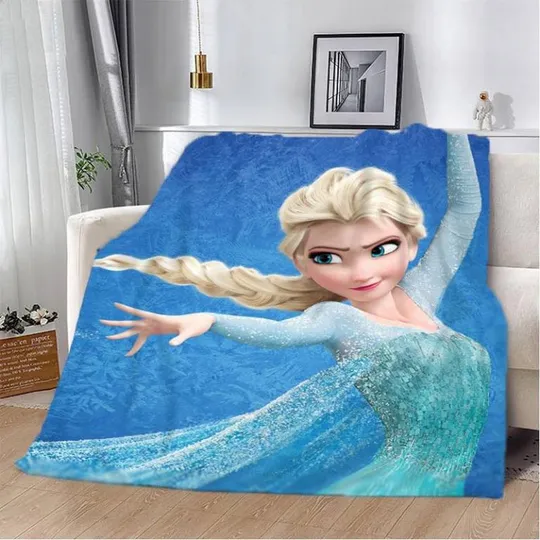 Плед 3D Эльза №2 2801_A 12998 160х200 см Ціна