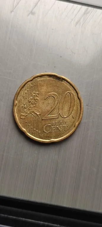 Купити Монета 20 евроцентов 2007 года писатель Сервантес, Испания gt545