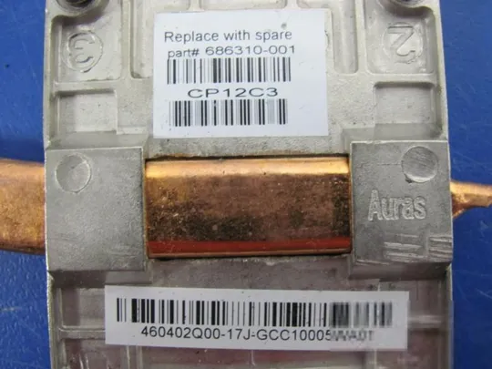 №101-22 Термотрубка охолодження 460402Q00 686310-001 для HP EliteBook 8570p 6570B оригінал Де купити