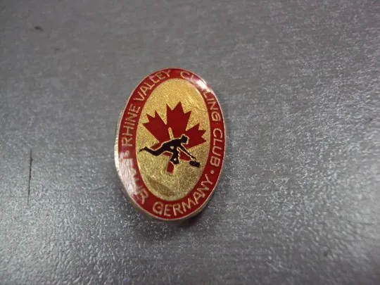 Купити знак керлинг cc curling club rhine valley германия №2870