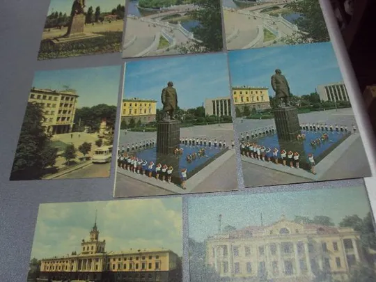 открытка хмельницкий лот 9 открыток №5413 Недорого