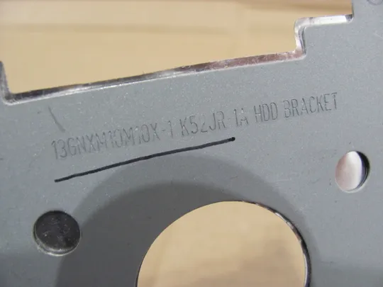 номер0225-4  кріплення шахта корзина HDD 13GNXM10M10X для  ASUS K52 X52 A52  оригінал Недорого