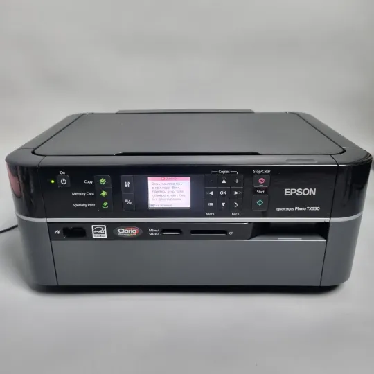 Epson stylus photo tx650 — багатофункціональний принтер зі сканером Ціна