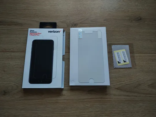 Фірмове Verizon захисне скло для Apple iPhone 6 6S Plus + 7 8 Plus защитное стекло З аукціону
