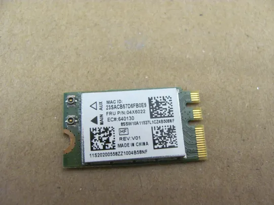 429-11 WI-FI адаптер 04X6018  04X6022 QCNFA335 для Lenovo Flex 2-14  2-15 оригінал З аукціону