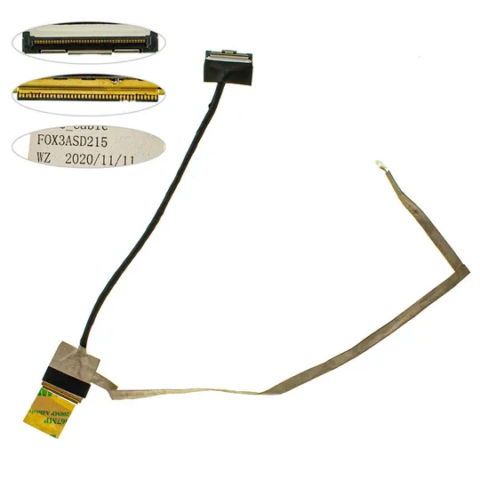 Купити Шлейф матриці для ноутбука HP (Presario: CQ61, CQ71, G71), LED, роз&#039;єм під камеру (FOX3ASD113)