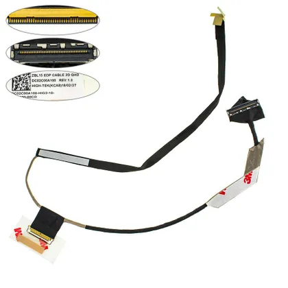 фото, Шлейф для ноутбука HP (ZBOOK 15 G2) LED (DC02C00A100)