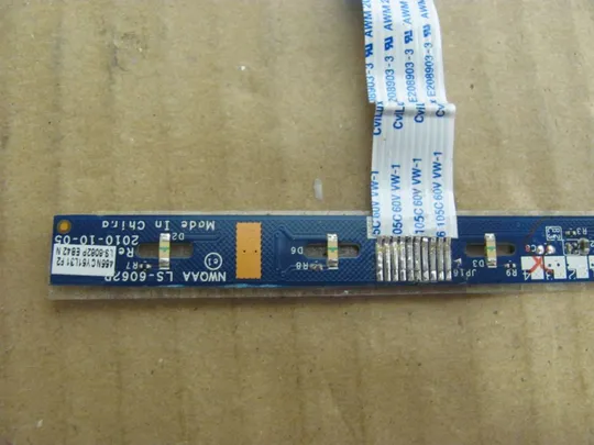 495-26 Плата кнопки медіа LS-6062P для Toshiba Satellite P750 P755 оригінал Продаж