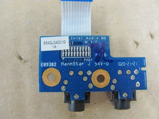 номер0320-29 плата AUDIO 50.4GK03.001 для HP ProBook 4525s 4520, 4520S, 4525, 4525S, 4720, 4720S, 4725 оригінал З аукціону