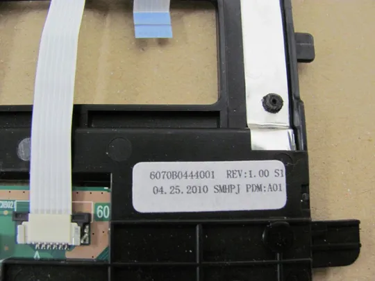 номер0314-34 плата кнопки тачпаду з кріпленням 6070B0444001 для Toshiba Satellite C655, C650, L650 оригінал З аукціону