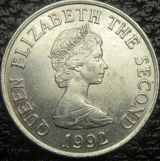 Купити 10 пенсів 1992 Джерсі