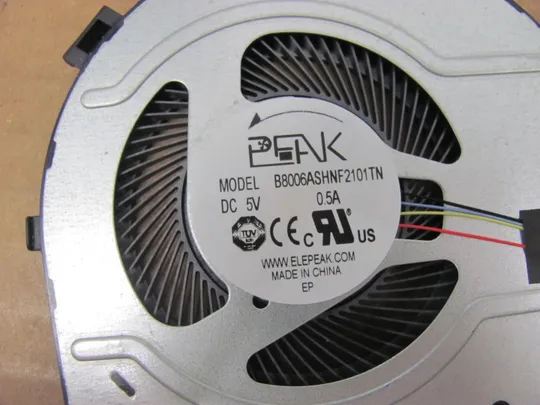 866-22  Вентилятор (кулер, FAN) DC280011GF0 для  Toshiba Dynabook SATELLITE PRO  оригінал З аукціону