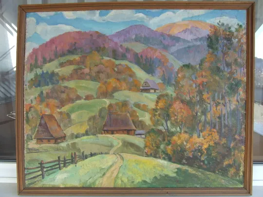 Закарпатская школа  Ердели Бокшая  Кидора О .  раз.80х70 см.также много другого. Продаж