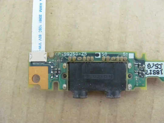 376-24 плата AUDIO CP551001-Z1 CP499250-Z5 для FUJITSU S761 оригінал Продаж