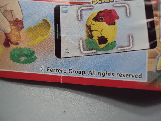 Фигурка киндер сюрприз VQ088 Ferrero дракон в яйце дракончик яйцо №18614л З аукціону