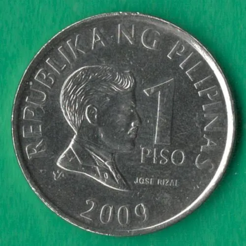 1 песо 2009 року Філіппіни [КВ] Ціна