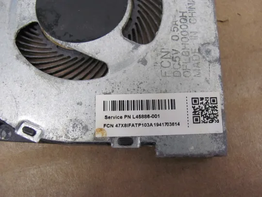 828-38 Вентилятор (кулер, FAN) L45886-001 для HP ProBook 430 G6 430 G7  оригінал З аукціону