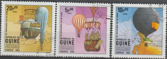 Гвінея Бісау 1983 авіація повітряні кулі Ціна