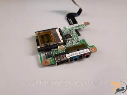 фото, USB, Audio, Card Reader роз'єми для ноутбука Lenovo ThinkPad X201, 48.4CV03.011, б/в