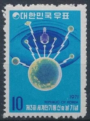 фото, Южная Корея Телекоммуникации Космос 1971