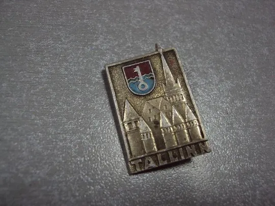 знак таллин герб архитектура лот 7 шт №4001 Інтернет-аукціон