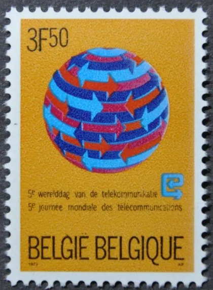 фото, Бельгия Телекоммуникации 1973
